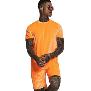 2025, ropa deportiva para hombre, chándal de moda, camisetas de manga corta, pantalones cortos, trajes de 2 piezas, conjuntos para hombre de alta calidad - Product Image 1