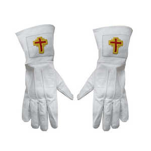 ถุงมือผ้าฝ้ายแบบย่อยสลายได้ถุงมือพาเหรดผ้าฝ้าย - Product Image 2