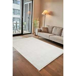 Cunda CN017 Tapis de couloir rectangulaire beige Tapis tissé plat texturé doux et durable pour le sol de la maison pour le salon - Product Image 1