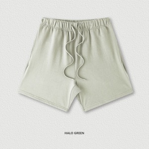 Nuevo OEM ODM Verano 120g Sólido Secado rápido Peso pesado Entrenamiento Gimnasio Pantalones cortos para hombres con diseño de logotipo personalizado - Product Image 1