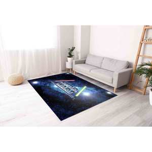 Tapis Star Wars : Décoration de film moderne, tapis pour chambre de garçon, tapis doux non tissé - Product Image 3