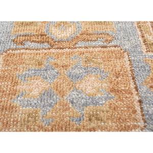 Alfombras de Lana Anudadas a Mano Erbe GS-2015, Beige Marrón, Diseño Abstracto de Medallón Rectangular, para Uso en el Hogar, Sala de Estar, Pasillo, Entrada - Product Image 3