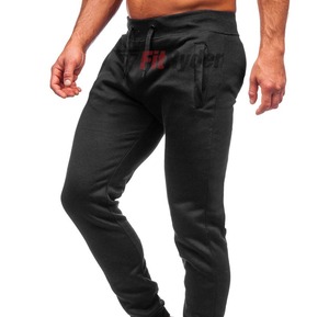 Pantalons empilés OEM pour hommes Pantalons de survêtement évasés 100% coton avec fonction extensible Meilleure mode Logo personnalisé Taille moyenne - Product Image 5