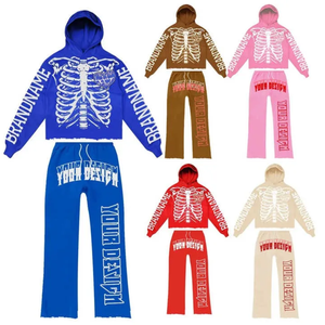 2025 chándales ajustados para hombre con logotipo personalizado Tech Fleece Jogging chándal Tech Fleece chándal invierno Fleece chándal - Product Image 6