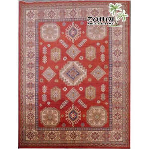 Alfombra de Peshawar y Khotan anudada a mano, única en su tipo, de 11'9 x 8'8, Pes_Kho_140 - Product Image 1