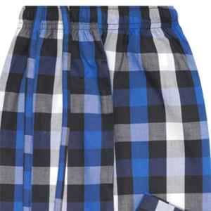 Ensemble pyjama t-shirt uni gris 100% coton tissé ensemble de salon vêtements de nuit confortables avec t-shirt à col rond et pantalon à taille élastique - Product Image 5