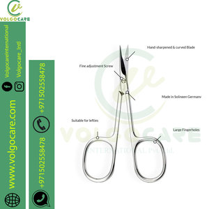 Ciseaux à ongles professionnels Ciseaux de manucure en acier inoxydable à haute teneur en carbone disponibles dans toutes les couleurs et tous les modèles - Product Image 1