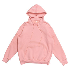 Sweat à capuche de voyage en molleton de coton 500 GSM de conception nouvelle de Sportish Impex avec poche intégrée pour masque oculaire d'avion - Product Image 4