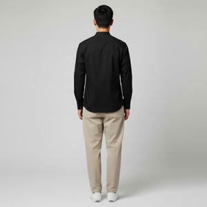 Camisa cuello mandarín para hombre - Product Image 2