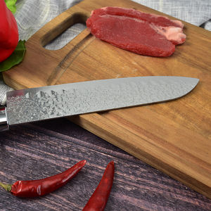 Cuchillo de Cocina Profesional de Acero Inoxidable Afilado de 8 Pulgadas, Ideal para el Hogar y Restaurantes, con Mango Ergonómico - Product Image 4