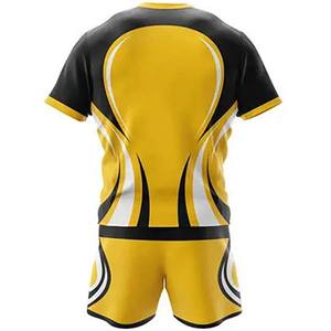 Uniforme de equipo de rugby personalizado de alta calidad, ropa deportiva de talla grande para hombre, conjuntos al por mayor con diseño sublimado - Product Image 5