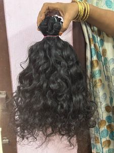 Extensiones de cabello humano virgen alineado con cutícula Original 100% Paquetes de ondas sueltas indias sin procesar - Product Image 3