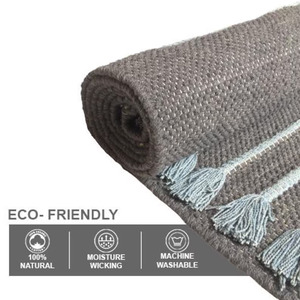 Tapis de Yoga de luxe tapis d'entraînement de Fitness tapis de gymnastique à domicile tapis en coton Extra Long cadeau pour mariage - Product Image 5