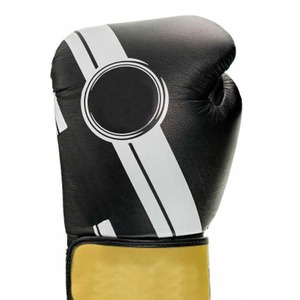 Gants de boxe personnalisés en cuir synthétique Private Label Gants de compétition d'entraînement antidérapants imperméables de haute qualité MS-BG-431 - Product Image 1