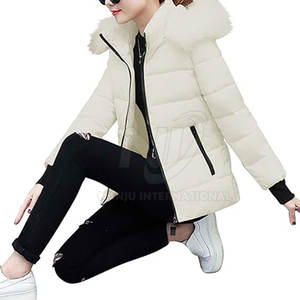 แจ็กเก็ตทรงปลาปักเป้าสำหรับผู้หญิงแจ็กเก็ตทรงปลาปักเป้าสีตัดกันดีไซน์เฉพาะ - Product Image 2