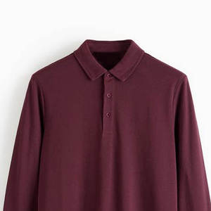 Chemises à manches longues tricotées de style personnalisé à prix compétitif 100% Chemises à manches longues tricotées de haute qualité pour hommes - Product Image 3