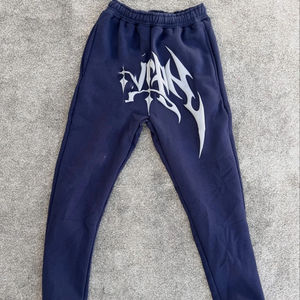 Custom Logo 100% Cotton Streetwear Oversize Acid Wash Hoodie with Puff Printing Men Joggger sets - Product Image 2