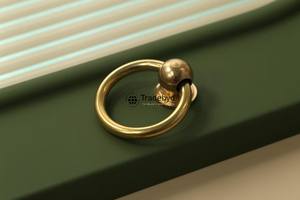 Tiradores de cajón minimalistas de latón Premium Tradebyd para armario, hogar, oficina, cocina, muebles de comedor - Product Image 3