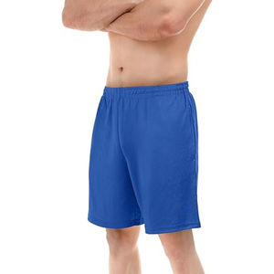 Shorts de basket-ball en maille pour hommes de la marque High Street, séchage rapide, respirant, motif uni, impression par sublimation, cordon de serrage, toile - Product Image 4