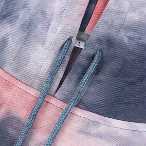 Diseñe su propia ropa de invierno de alta calidad Tie Dye Hoodies Tie Dye Nuevo estilo Cantidad a granel Tie Dye Hoodies - Product Image 5
