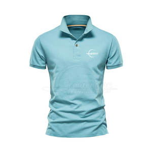 Camiseta Polo Personalizada para Hombre 2026, Secado Rápido, Manga Corta, 100% Algodón, Diseño Sólido, Precio al por Mayor - Product Image 2