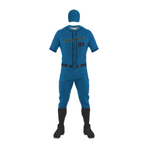 Tenues de baseball de haute qualité, personnalisables avec nom et numéro, service OEM, grandes tailles, légères, respirantes et anti-humidité - Product Image 2
