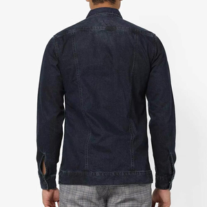 Veste en jean premium pour homme, streetwear décontracté, fabricant en gros, veste en jean personnalisée pour homme, vêtements d'extérieur de haute qualité et tendance - Product Image 6
