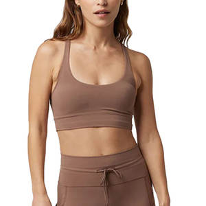 Sujetador Deportivo Elegante de Talla Grande, Transpirable y Simple para Mujer, Sujetador Sin Costuras de Alta Compresión para Yoga y Entrenamientos - Product Image 5