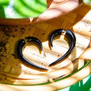 Pendientes de Cuerno de Búfalo para Niñas, Pendientes de Cuerno Natural para Mujer, Joyería de Cuerno de Alta Calidad - Product Image 3