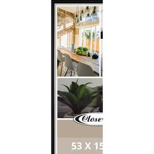 Black Plastic <b>Poster</b> Frame 53 X 158 cm - Product Image 5