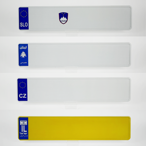 High-quality <b>Metal</b> License Plates <b>Aluminum</b> Blank Number Plates - Product Image 6