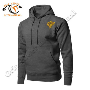 Sudadera con Capucha Unisex EcoSmart con Cierre Frontal, Mezcla de Algodón, Forro Polar Ligero, Elástico en Cuatro Direcciones, Transpirable, Cintura Elástica para Invierno - Product Image 6