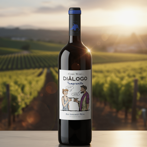 Dialogo, đỏ bán ngọt, tempranillo 100%, rượu vol 12%, varietal Tây Ban Nha, 0,75lt, từ castilla La Mancha. - Product Image 4