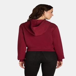 เสื้อฮู้ดซิปขนแกะแบบลำลองของผู้หญิงคุณภาพระดับพรีเมี่ยมออกแบบมาเพื่อให้พอดีกับฤดูหนาว - Product Image 2