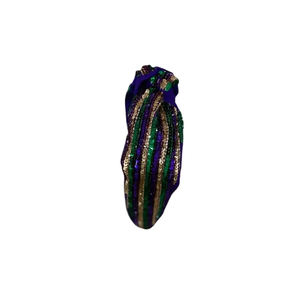 Bulk Supply of Festive Sequin Mardi Gras <b>Headbands</b> Perfect for Retail and Wholesale - Product Image 1