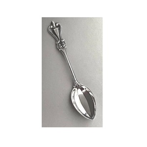 Cuchara para Postre de Diseño Moderno y Lujoso, Cabeza Pequeña, Pulido Espejo, Mini Cuchara Mezcladora de Café de Acero Inoxidable Plateado y Dorado - Product Image 5