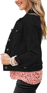 OEM Veste en jean vintage pour homme à col montant Vêtements d'extérieur décontractés d'hiver boutonnés - Product Image 4