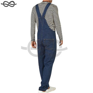 Monos de mezclilla holgados para hombre, monos de trabajo con llaves, mono holgado informal con múltiples bolsillos, monos vaqueros cómodos y elegantes - Product Image 6