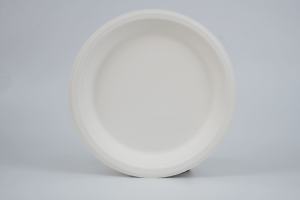 6 Inch Wholesale <b>Disposable</b> Round Bagasse <b>Plate</b> Microwave-Safe Heat-Resistant - Product Image 2