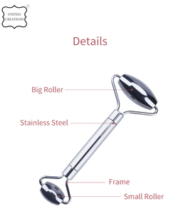 Rouleau de visage outils de soins de la peau en acier inoxydable masseur facial produits de beauté rouleau de glace pour le visage - Product Image 3