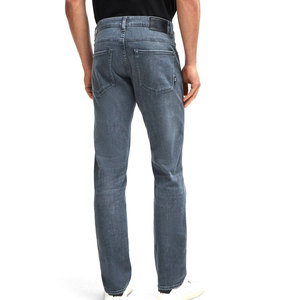 Pantalones vaqueros para hombre de secado rápido, pantalones vaqueros ajustados elásticos, Vaqueros azules y negros para hombre, venta al por mayor, servicio OEM personalizado - Product Image 3