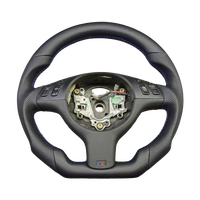 Accessoires intérieurs de voiture en cuir pleine fleur YTcarbon, volant pour BM-W X5 E53 Z3 E36 E39 E46 M3 M5