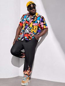 Pantalons et pantalons pour hommes de haute qualité Patchwork sur mesure Style lavé prix de gros pas cher - Product Image 5