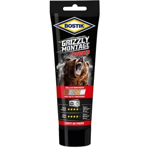 Bostik Grizzly Montage Power Tubo 250g. Bianco - Product Image 1