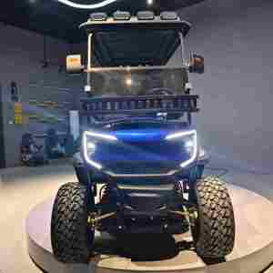 รถกอล์ฟไฟฟ้าสำหรับครอบครัวขนาด4x4 6ที่นั่ง72โวลต์รถกอล์ฟสำหรับครอบครัว - Product Image 1