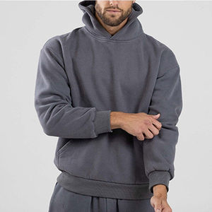 Nouveau survêtement d'hiver pour homme 2026 de haute qualité en molleton 100 % coton avec impression par transfert thermique, couleur et logo personnalisables - Product Image 6