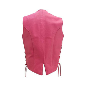 Nueva Llegada Hombres Casual Moto Chaleco Motocicleta Cuero - Product Image 5