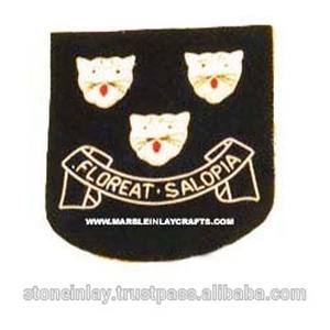 Insignias Bordadas a Mano con Hilo Zari para Coser - Product Image 1