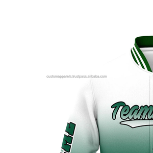 Veste universitaire personnalisée à col montant avec broderie frontale MCACVJ-110, 100 % laine, pour homme, tenue d'équipe, directement de l'usine - Product Image 5