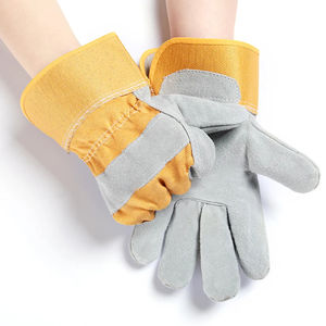 10 paires de gants de travail en cuir pour le jardinage conducteur travaux de Construction soudeur hommes et femmes gant de travail en peau de mouton - Product Image 2